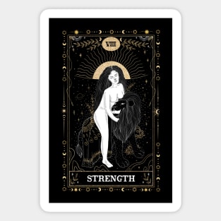 STRENGTH Tarot Card Magnet